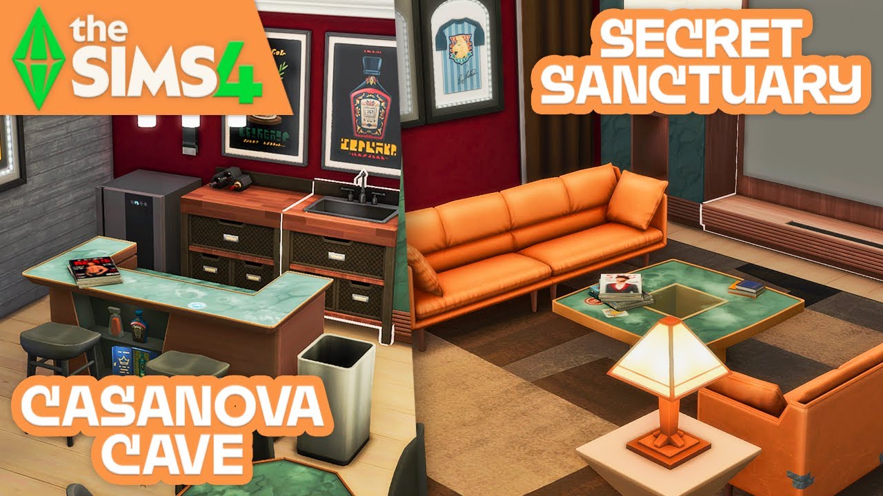 THESE KITS INCLUDE BOTH BUILD BUY & CAS ITEMS! Sims 4 Casanova Cave & Secret Sanctuary Kit Review