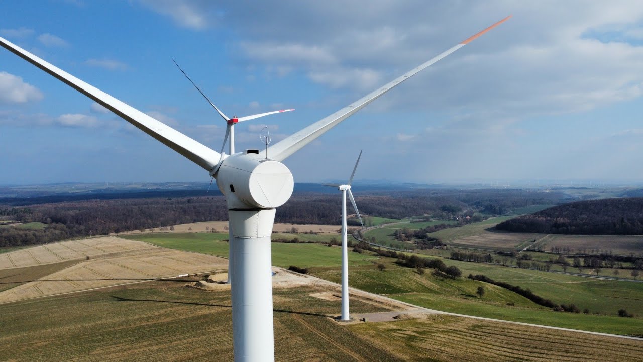 Abschied von den Pfleiderer | Windpark Altenheerse aus der Luft