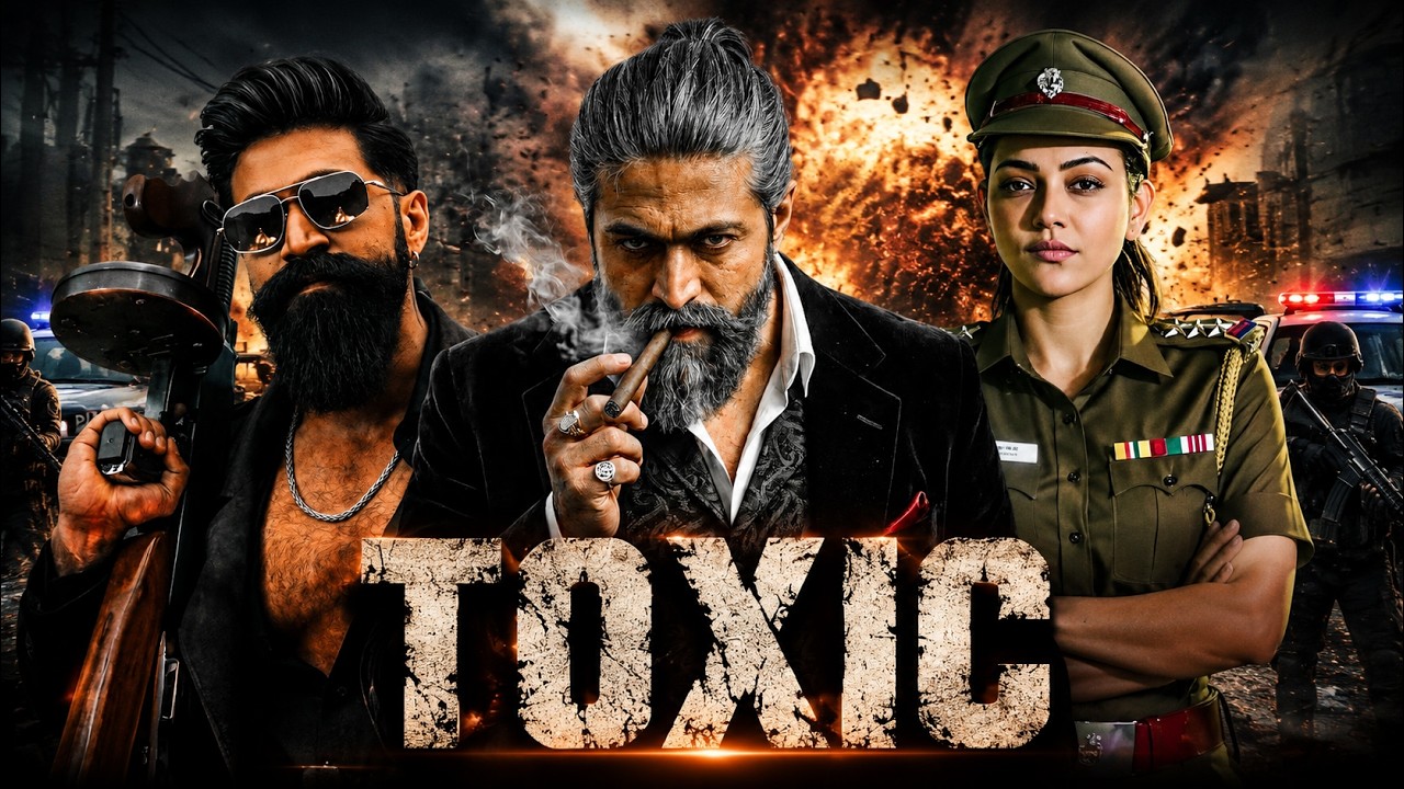 Toxic New Blockbuster South Action Movies 2026 Hindi Dubbed | Rocking Star Yash New Movie 2026