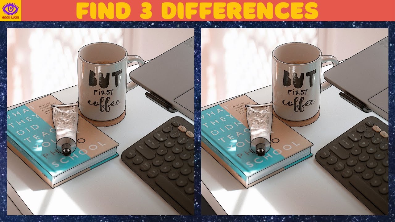 【Find the Difference】 Brain Game Puzzle - Part 358