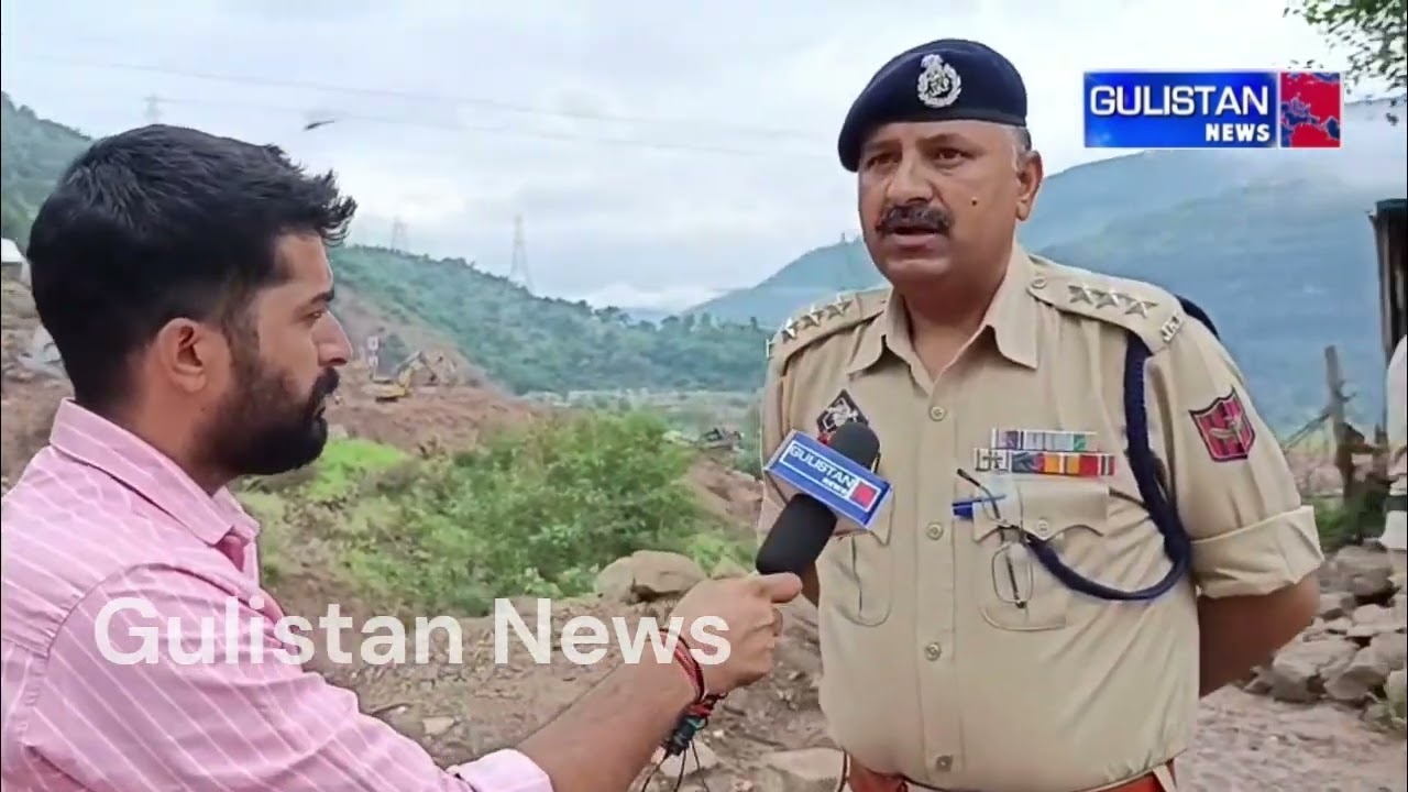 DySP Prahlad Sharma Updates on NH-44 Closure: Landslide Blocks Route, Police Urges Caution
