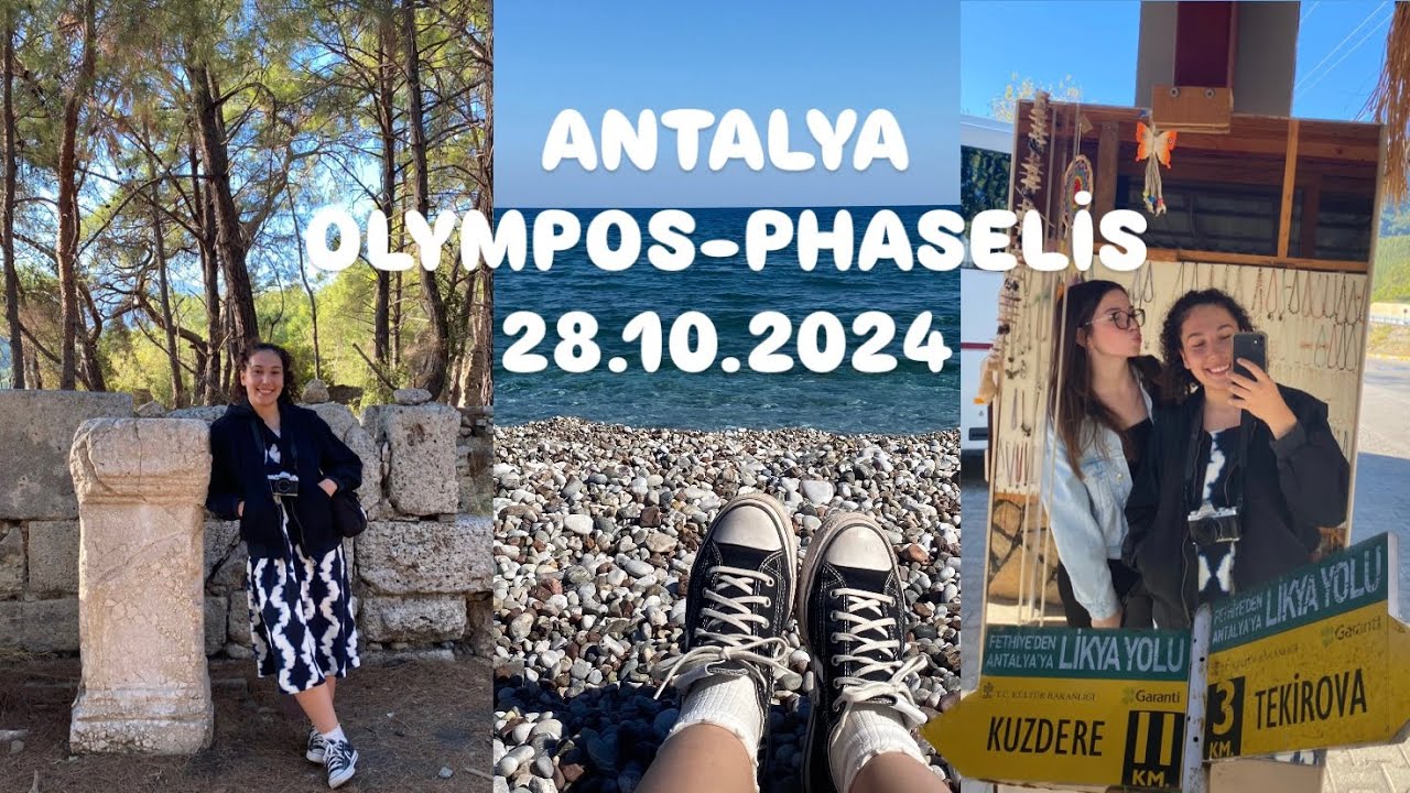 Deniz Kıyısında Antik Kent Keşfi: Olympos ve Phaselis'te Yolculuk / Antalya