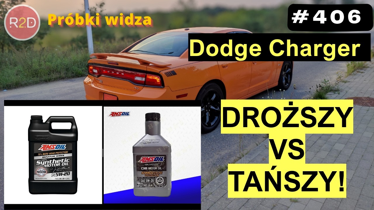 Dopłacił do droższego oleju. Co pokazały wyniki? Podstawowy kontra topowy Amsoil #406
