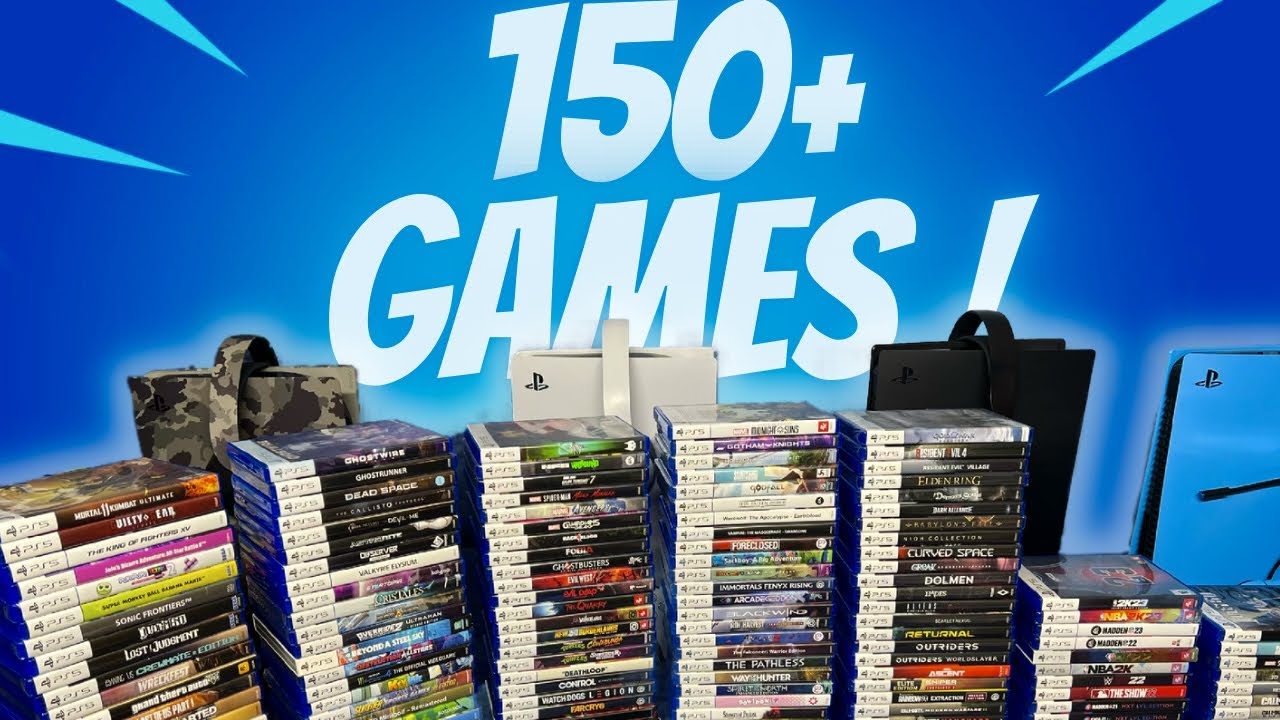 150+ PS5 Game Collection