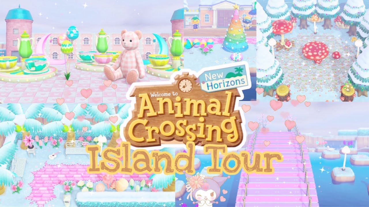 Cute Island Tour - Animal Crossing New Horizons (430-hours island)