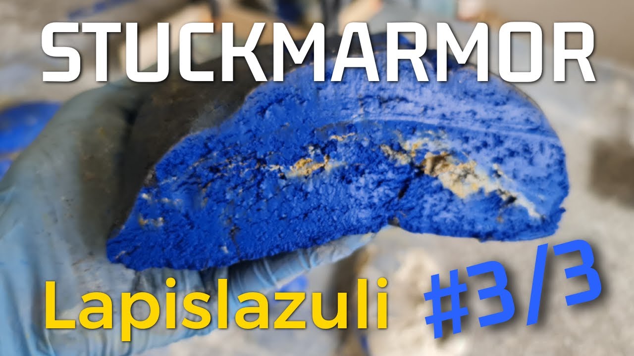 Stuckmarmor - Lapislazuli - Teil 3/3