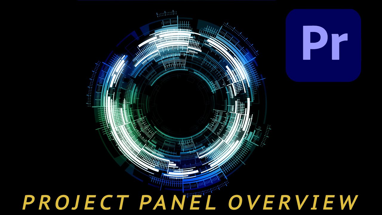 Project Panel Overview  For Beginners in  Premiere Pro