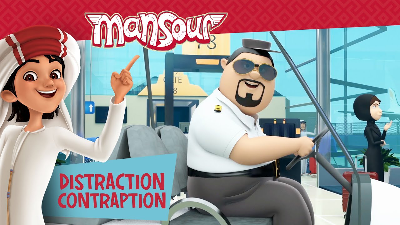 Distraction Contraption 💥💣 | Full Episode | The Adventures of Mansour ✨