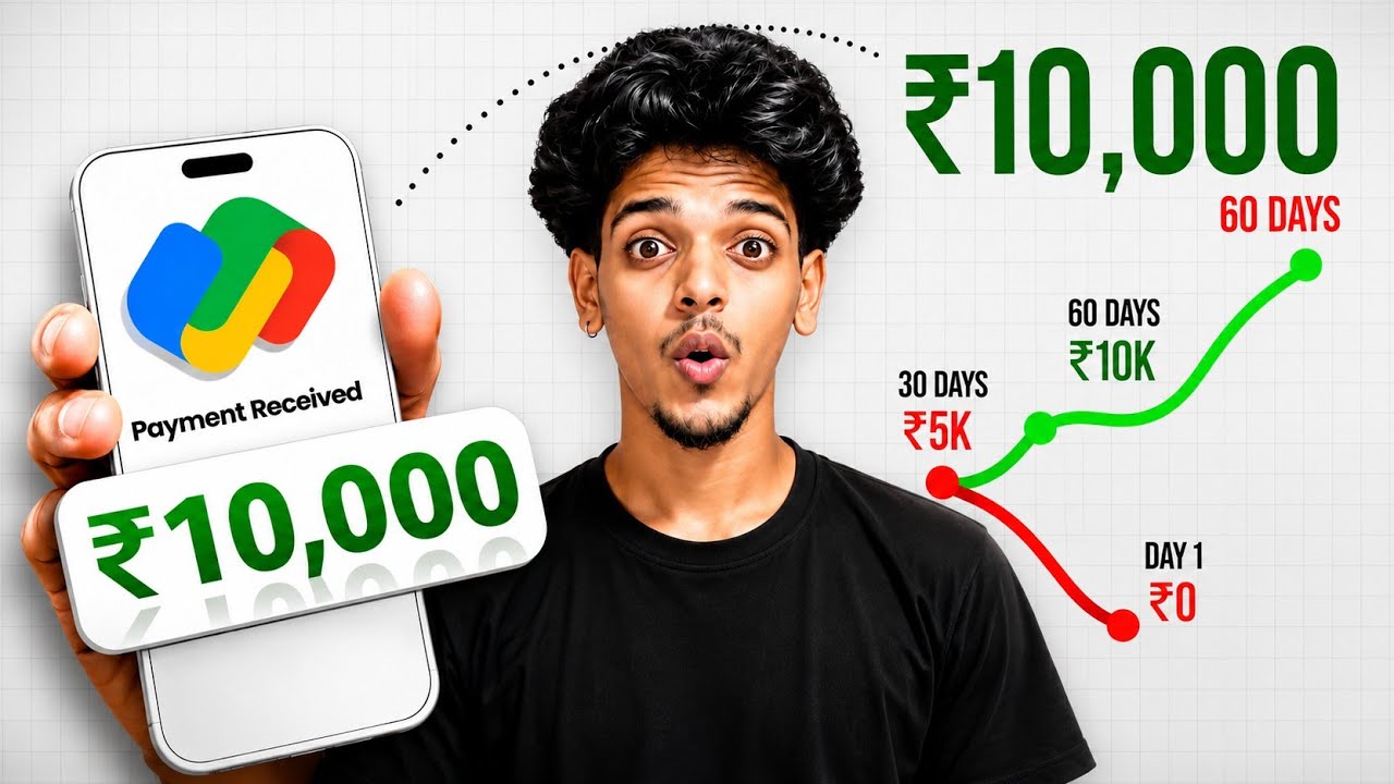 AI ഉപയോഗിച്ച് 60 ദിവസത്തിനുള്ളിൽ ₹10,000 നേടാം! Make your first 10k using AI (Malayalam)