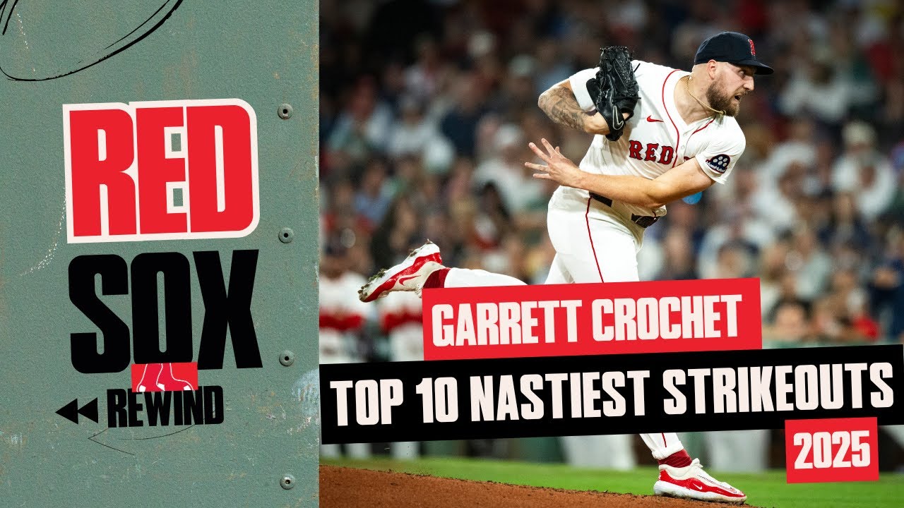 Garrett Crochet's Nastiest Strikeouts of 2025 | Red Sox Rewind