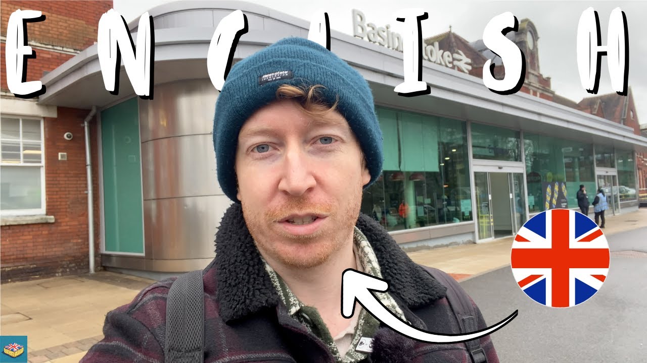 Learn Real-Life British English - In Basingstoke! | English Comprehensible Input B1 Intermediate