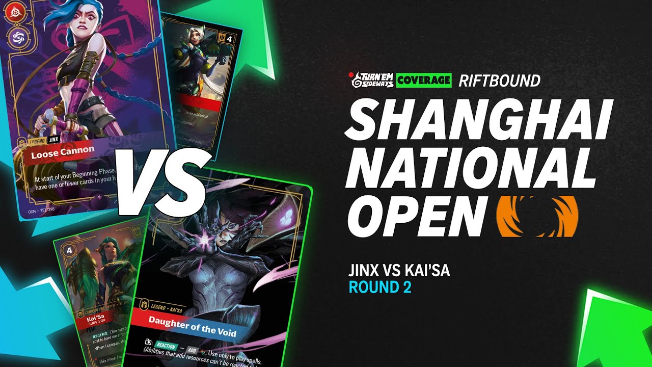 Riftbound: Shanghai National Open | Round 2 Jinx vs. Kai'Sa