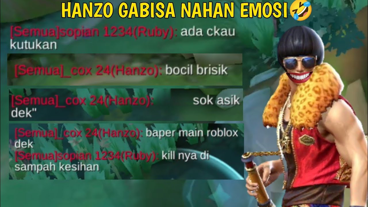 CHOUBOWO.EXE||HANZO GABISA NAHAN EMOSI