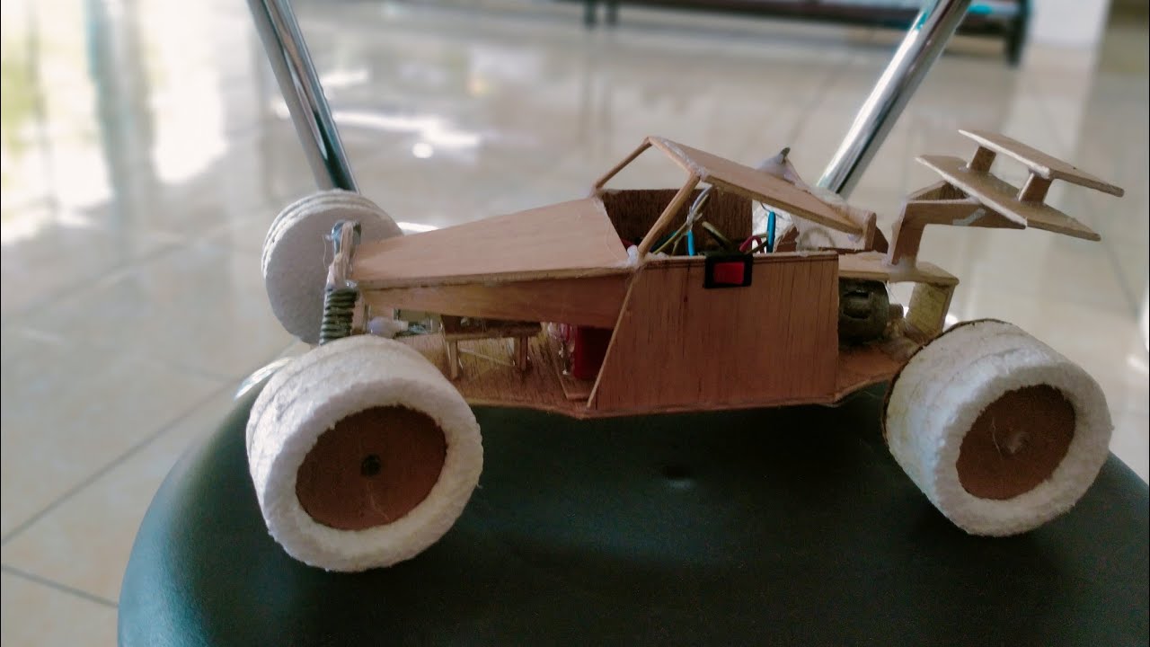 [DIY] Cara Membuat Mobil Monster Remote Control Dari Triplek