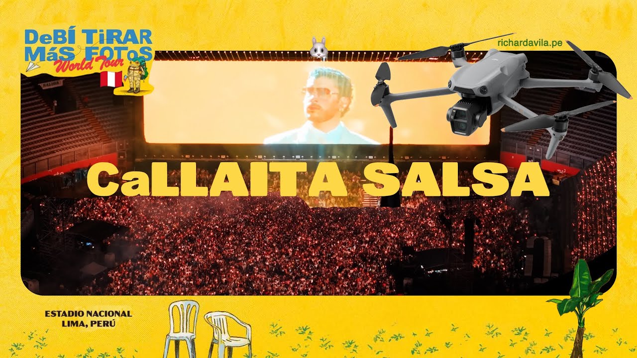 Concierto Bad Bunny (Lima, Perú 2026 | Drone) - CaLLAITA SALSA