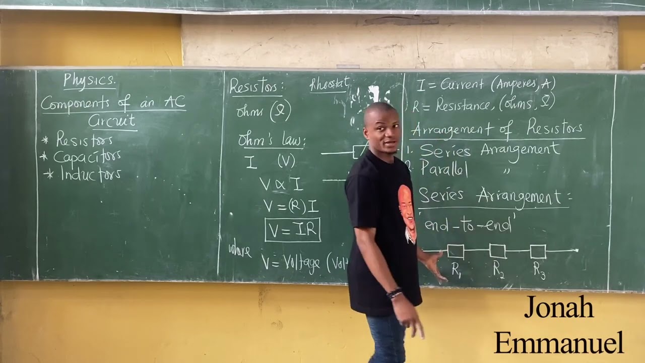 Resistors, Capacitors and Inductors - Part 1 (JAMB and PUTME Physics)