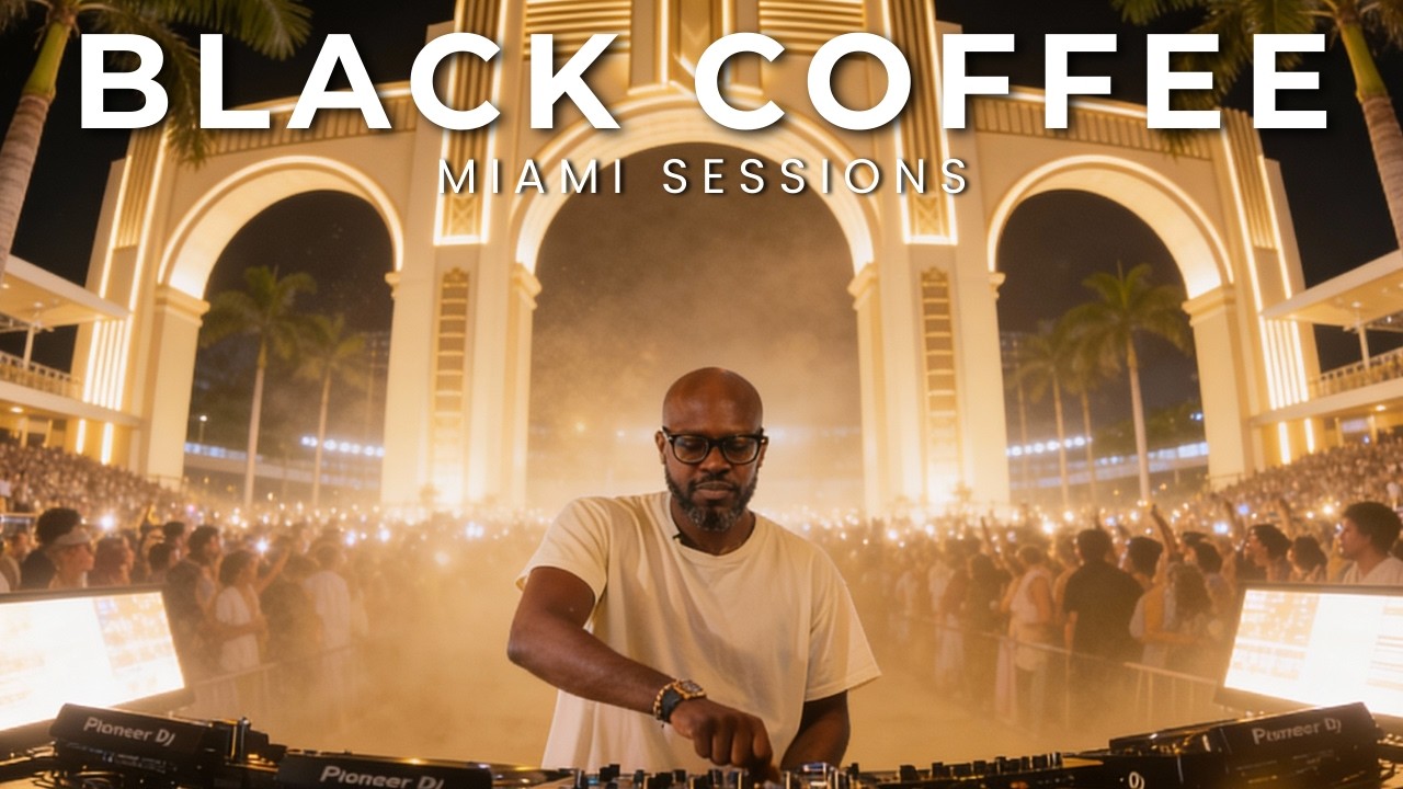 MIAMI MIDNIGHT - Afro House 2026 | Deep Melodic Set | Black Coffee Vibes Vol. 07 ☕