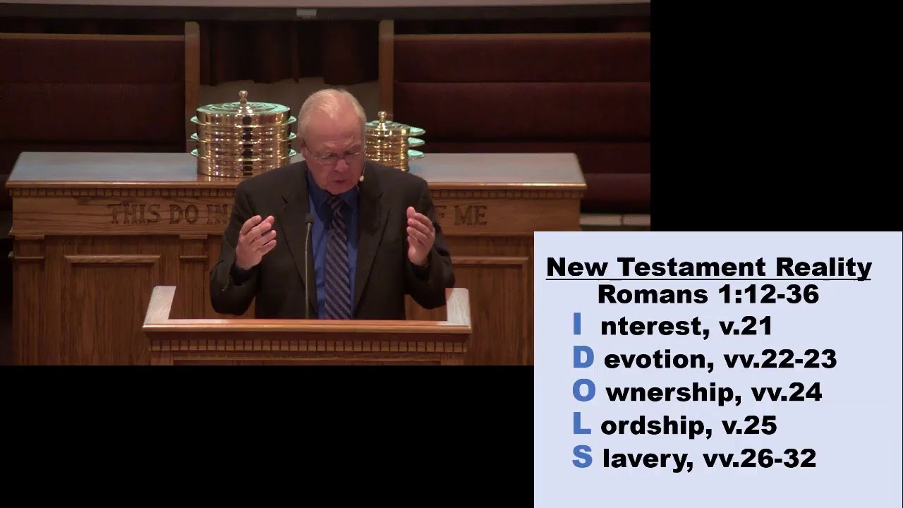 9.1.19 PM Sermon.Keep Yourself from Idols - Dr. Steven Guy