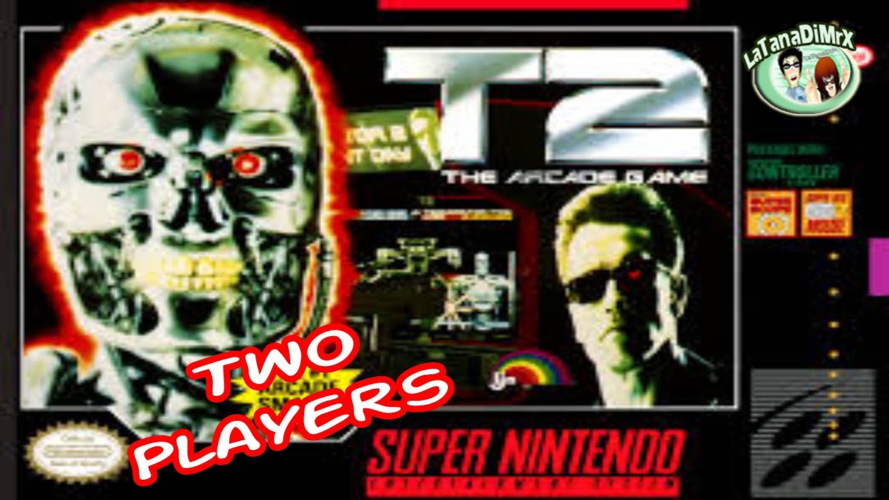 Terminator 2: The Arcade Game Snes (Two Players)