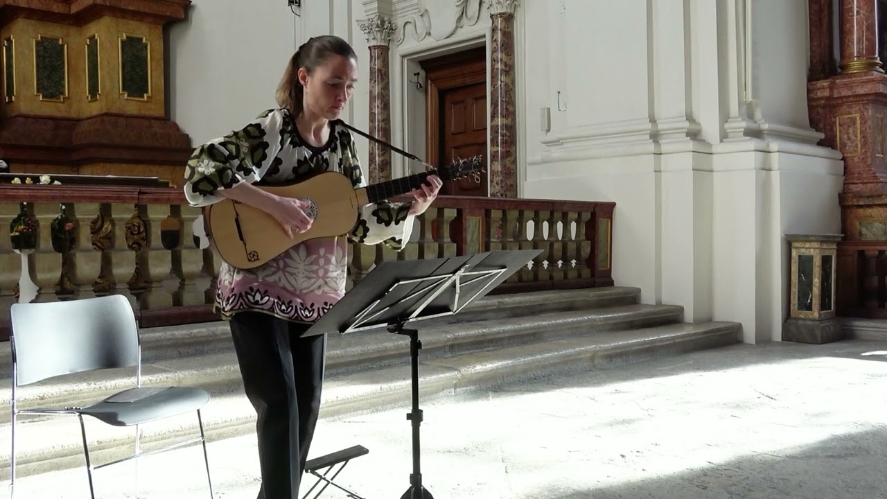 Caspar Sanz,  Pavanas por la D | Priska Weibel, Barockgitarre