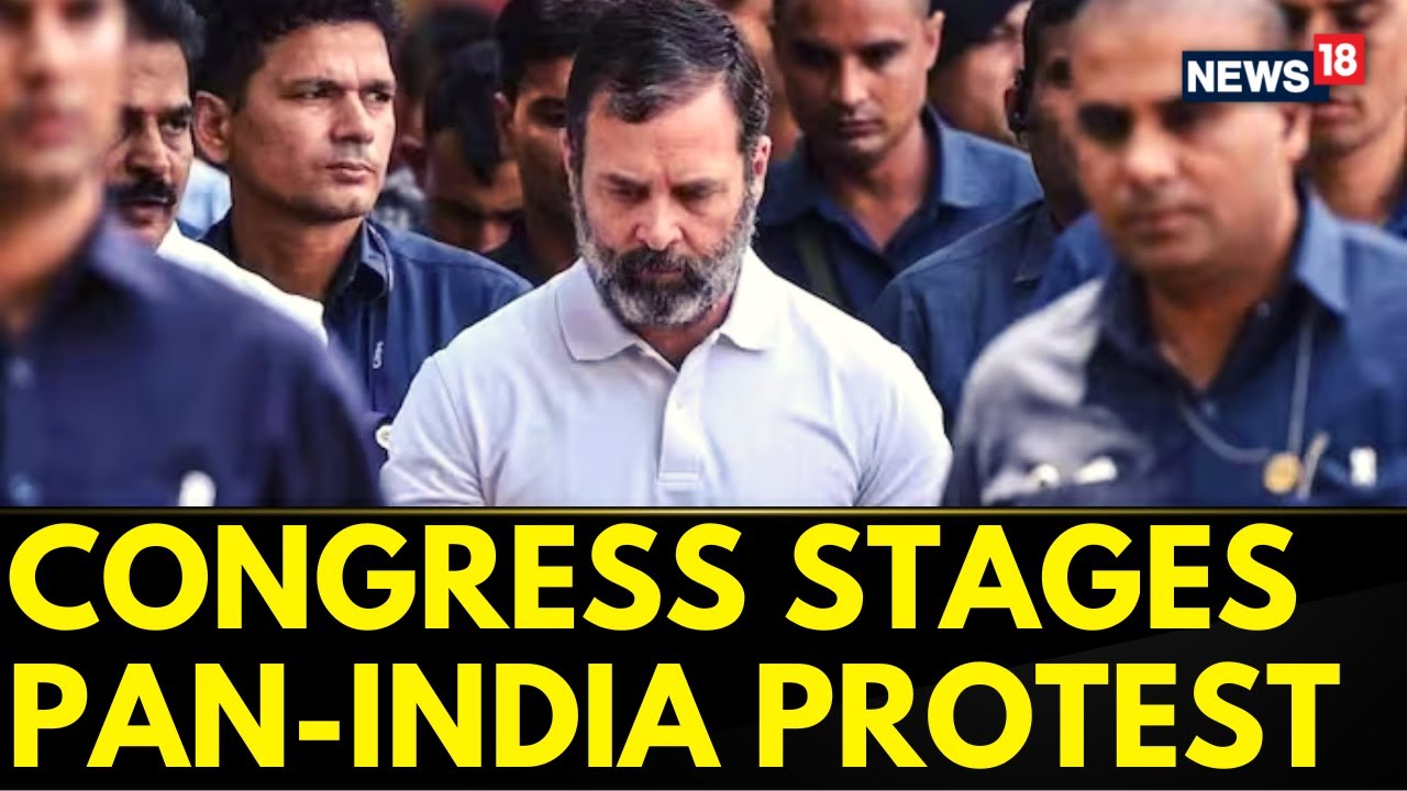 Congress Stages Pan-India Protest After Gujarat HC Rejects Rahul Gandhi's Plea | Rahul Gandhi News