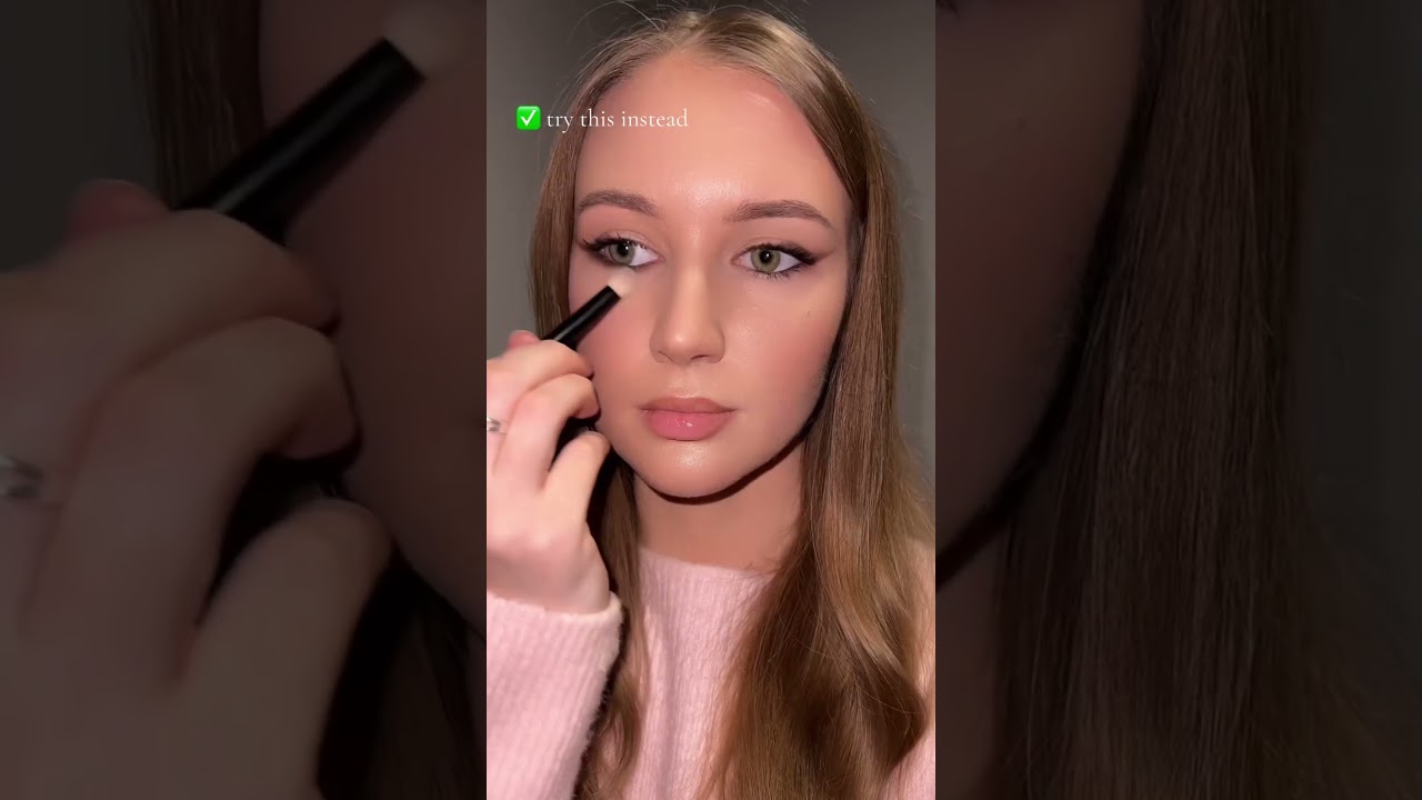 how do you line your undereyes? ✨ #eyelidmakeup #eyelinerhack #eyelinertutorial #eyeliner #makeup