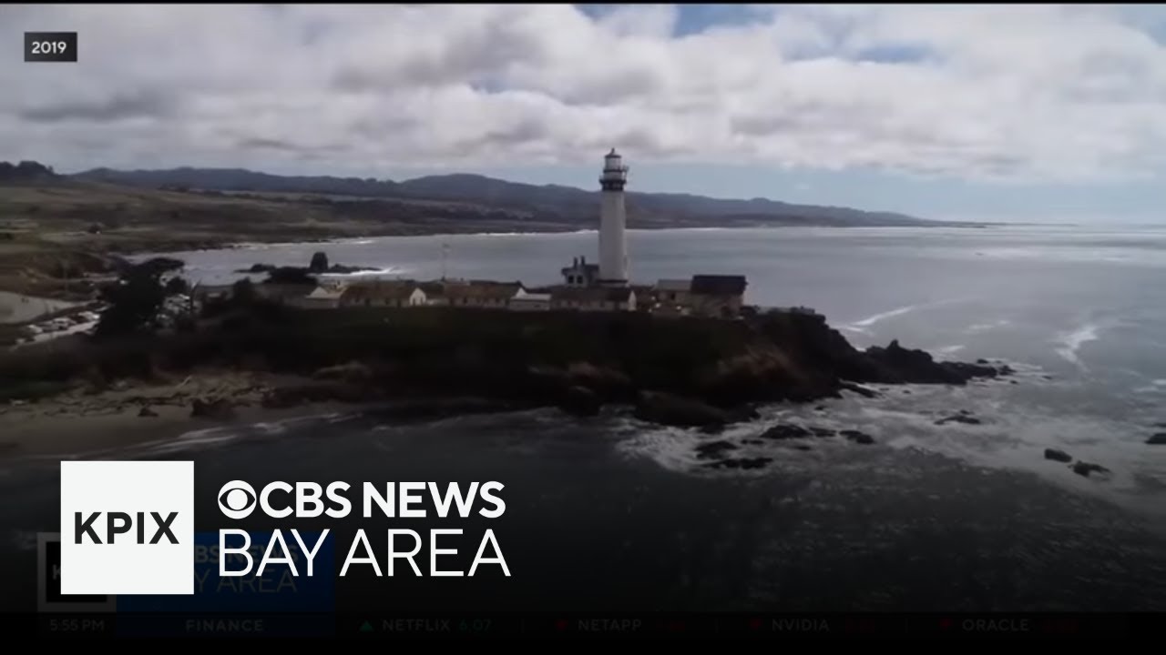 Crews make progress in Pigeon Point Lighthouse restoration