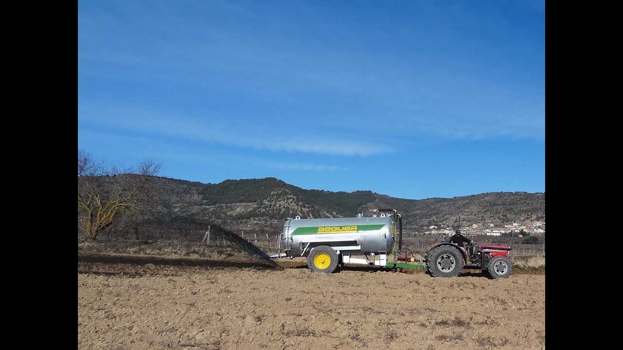 Cisterna Agrícola de purín 6.000L | Remolques Beguer | Solución Segura