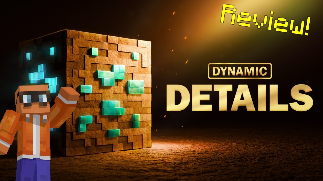 I Reviewed The Most DETAILED Vibrant Visuals Pack in Minecraft - Dynamic Details Review