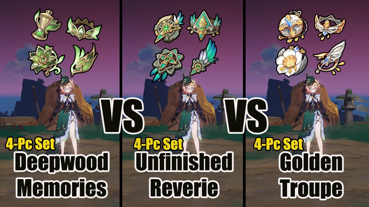 Emilie BEST Artifacts Build - Genshin impact