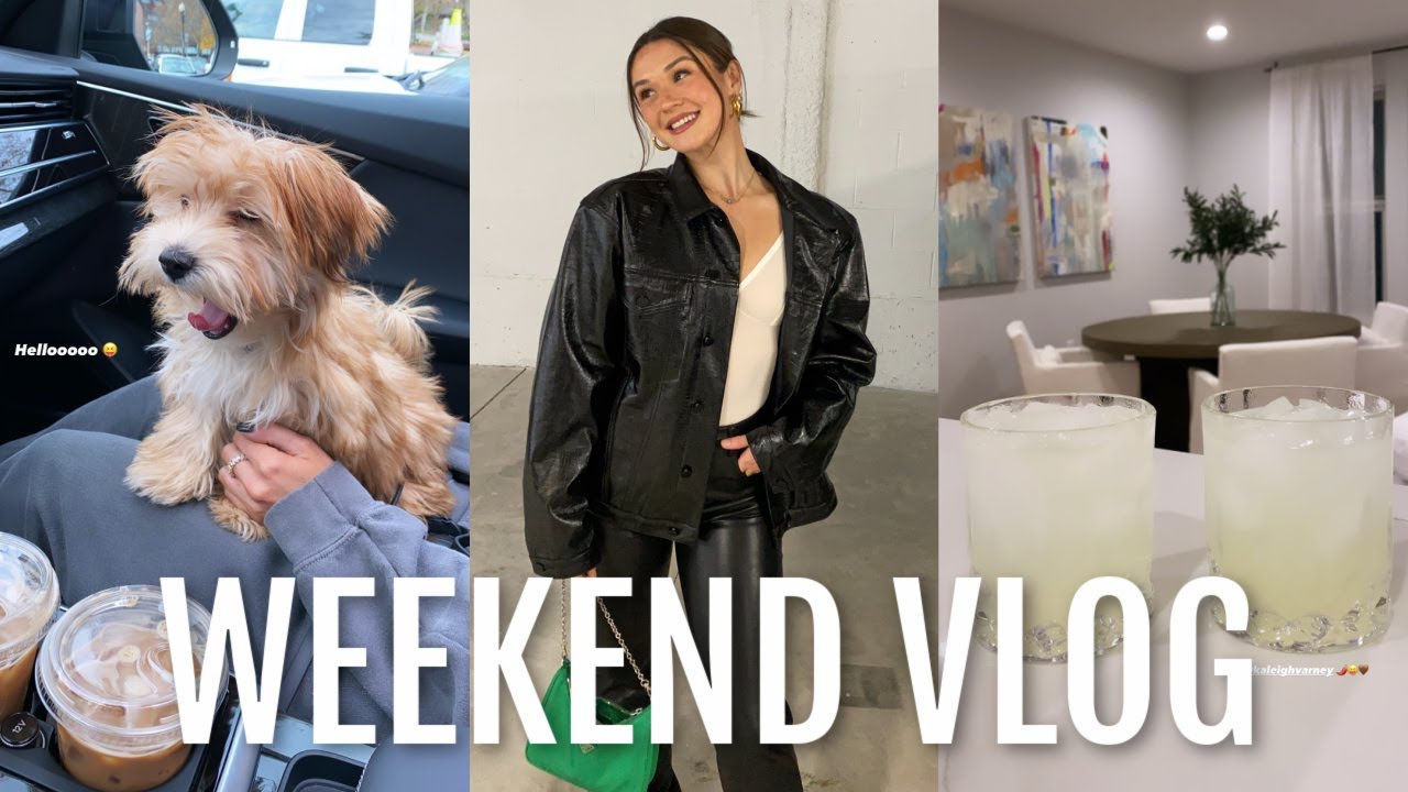 WEEKEND VLOG: a few days in my life! spending time w friends, self care haul, etc