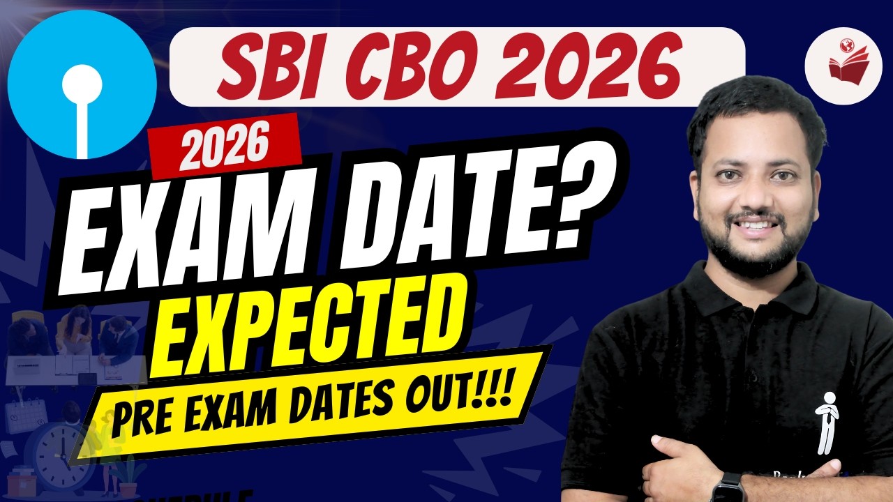 SBI CBO 2026 Expected Exam Date 📅 | Pre Exam Training Dates OUT!! 🚨