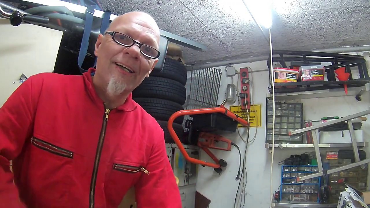 Motorrad Felge reinigen putzen  mit WD 40