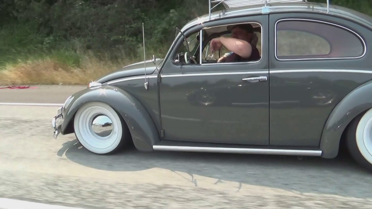 Sunday Drive  VW Bug Alki Beach Seattle