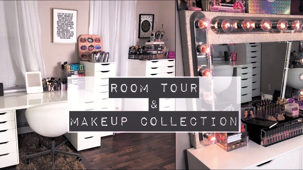 My Beauty Room Tour + Makeup Collection | MakeupbyDenise