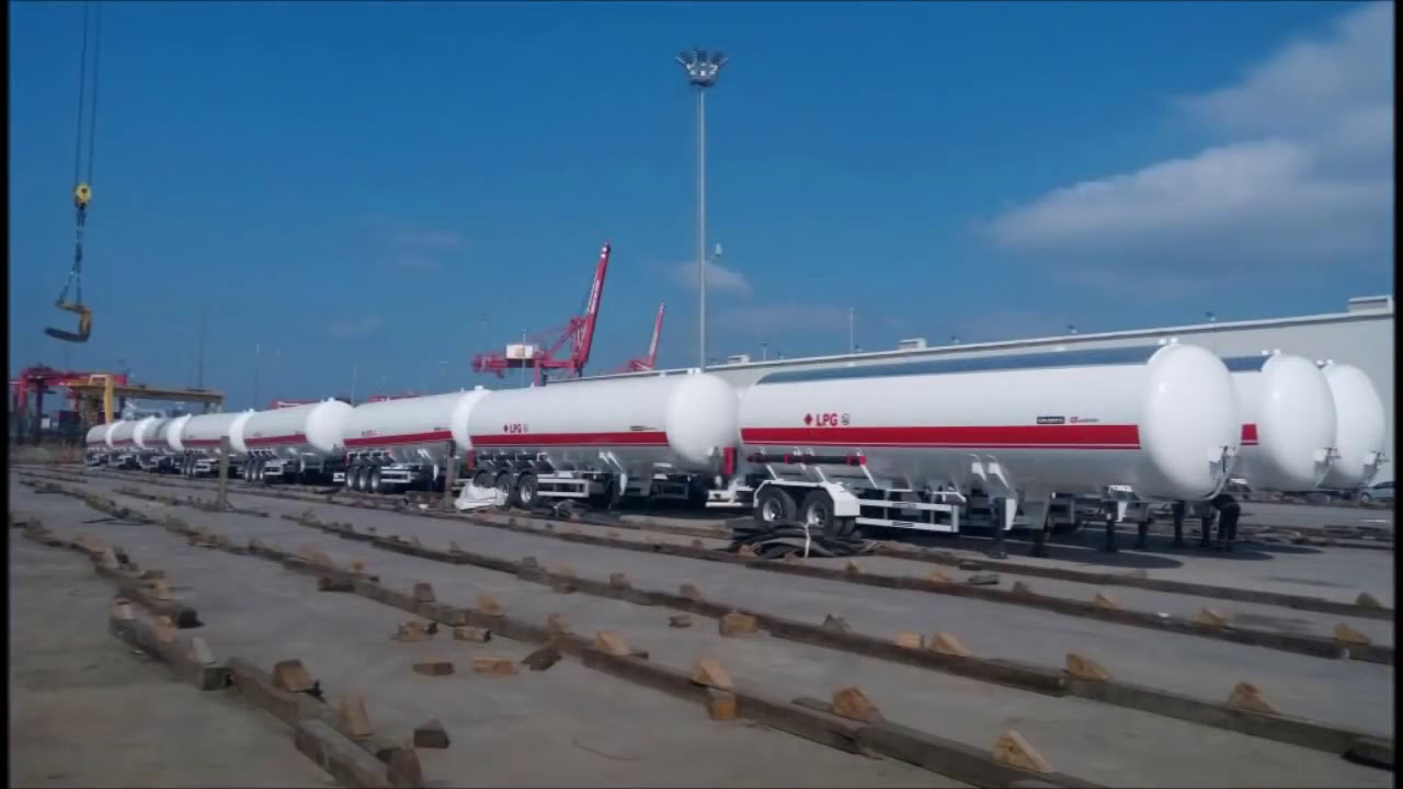 LPG TANK 2-5 Axle Special LPG Tanker Semi-trailer - 