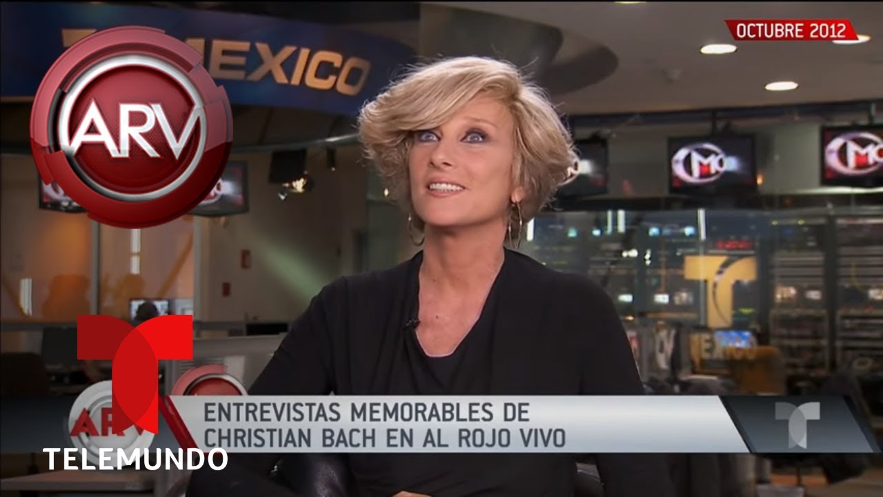 Revivimos una emotiva entrevista con Christian Bach | Al Rojo Vivo | Telemundo