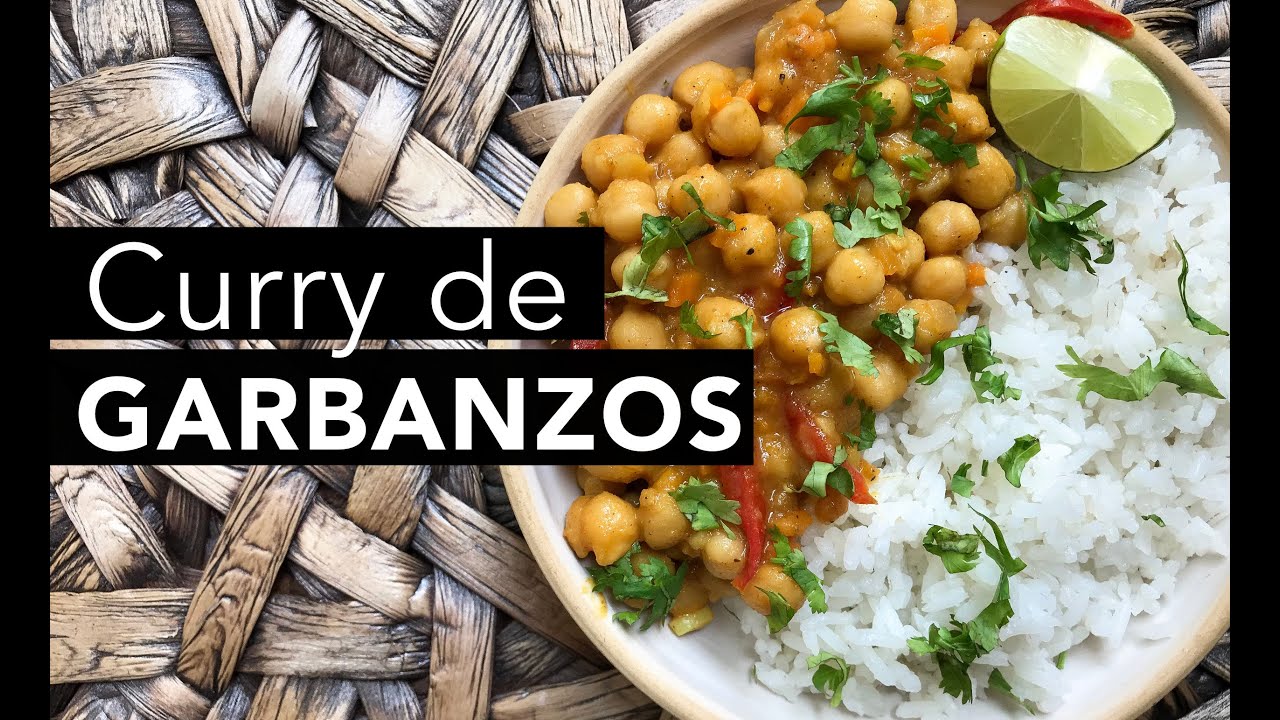 GARBANZOS AL CURRY (Sin olla presión) Deliciosos & Fáciles 😍| 🌟Keke