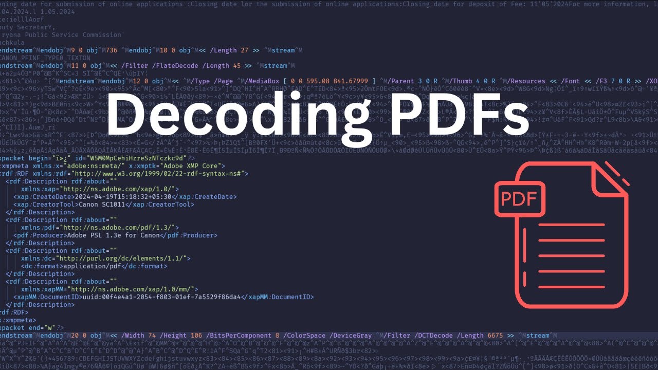 PDF Exposed: Core of Portable Document Format