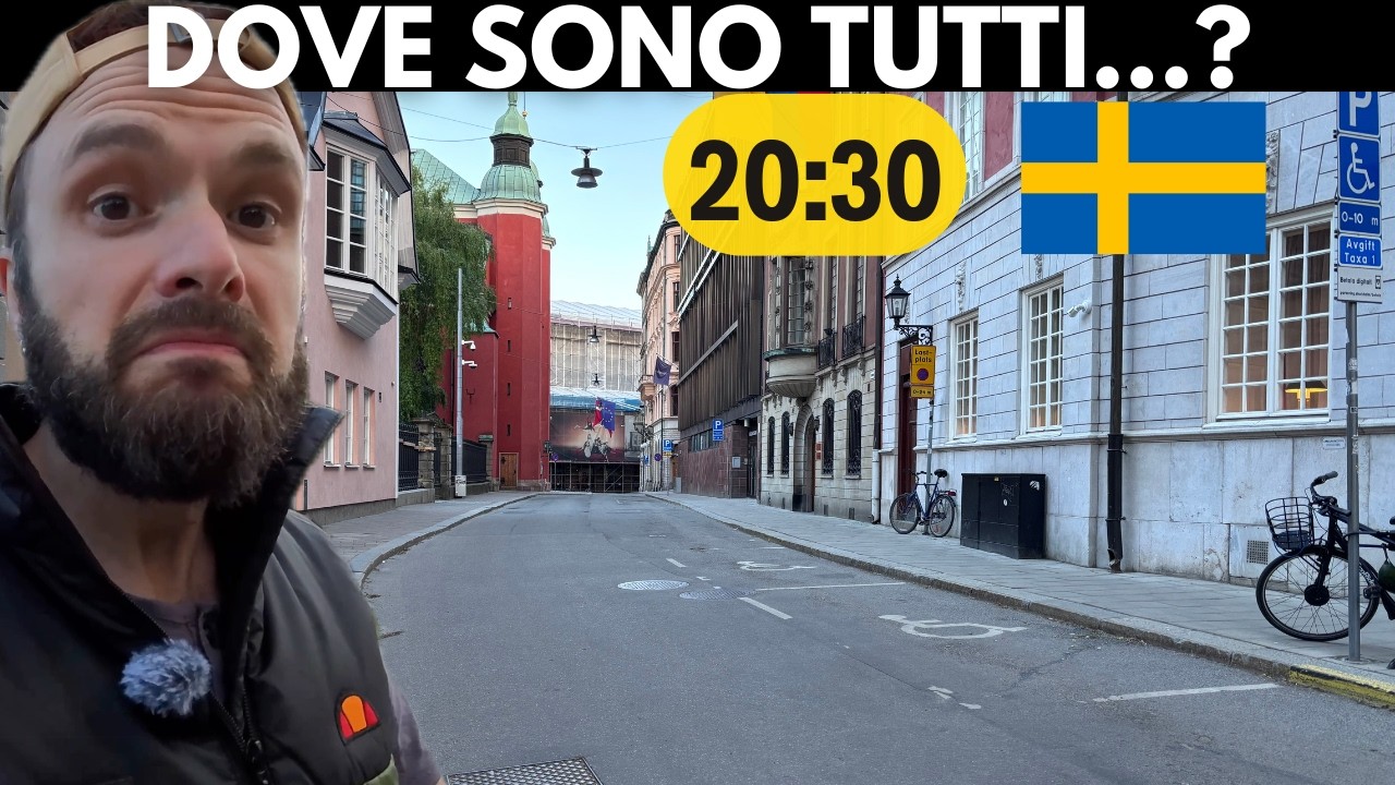 INCREDIBLE in SVEZIA: Sono SOLO in CENTRO a Stoccolma, Dove Sono TUTTI?