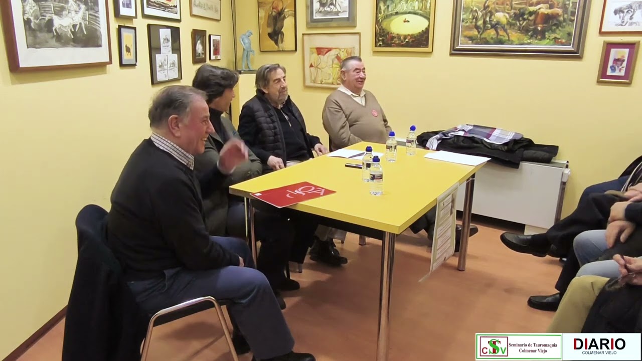 Seminario de Tauromaquia de Colmenar Viejo 2025 - Viernes 17 de enero