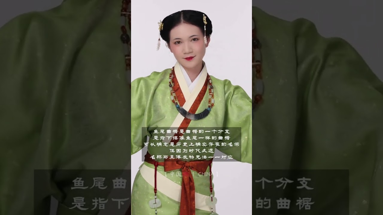 带你领略华夏文明上下五千年浓浓的服饰历史长河，可以不喜欢，但你得知道，这都是我们中国的。#中国传统服饰#秦汉#曲裾 #战国袍 #汉服 抖音：婷妞酱💋