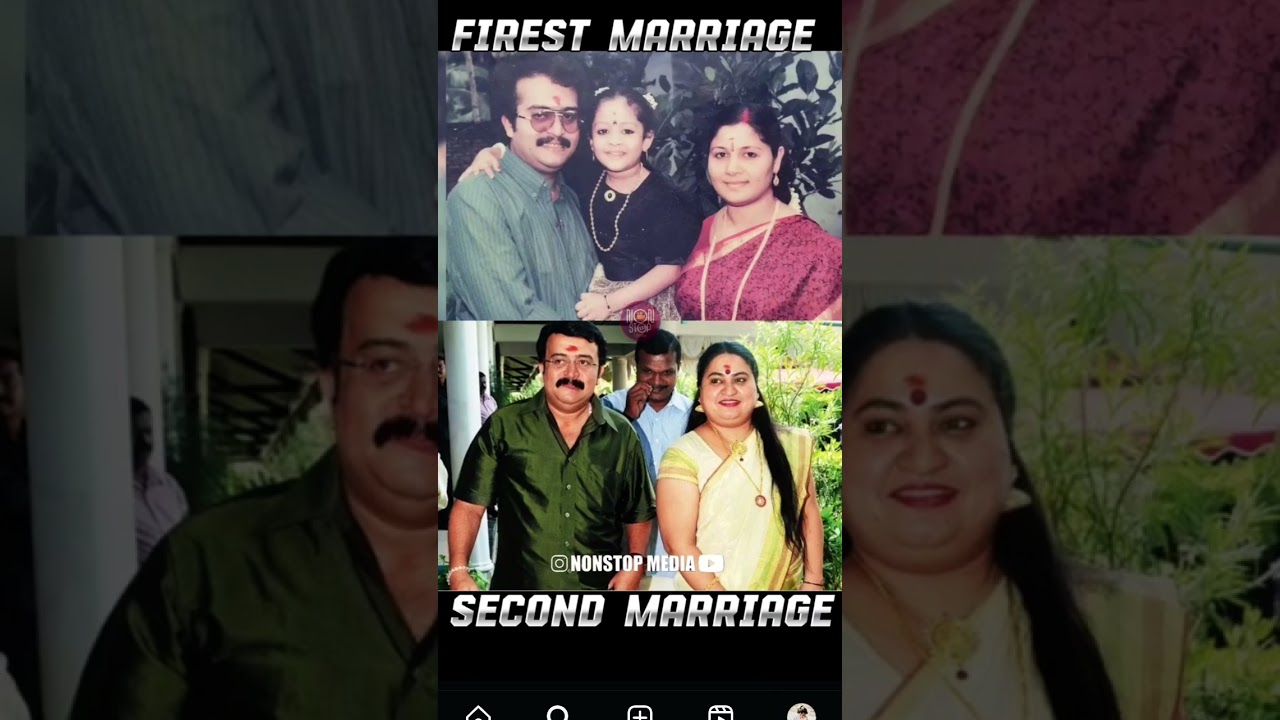 The first and second wife of the villain Sai Kumar in the movie/ Sai Kumar family #shortsfeed #family