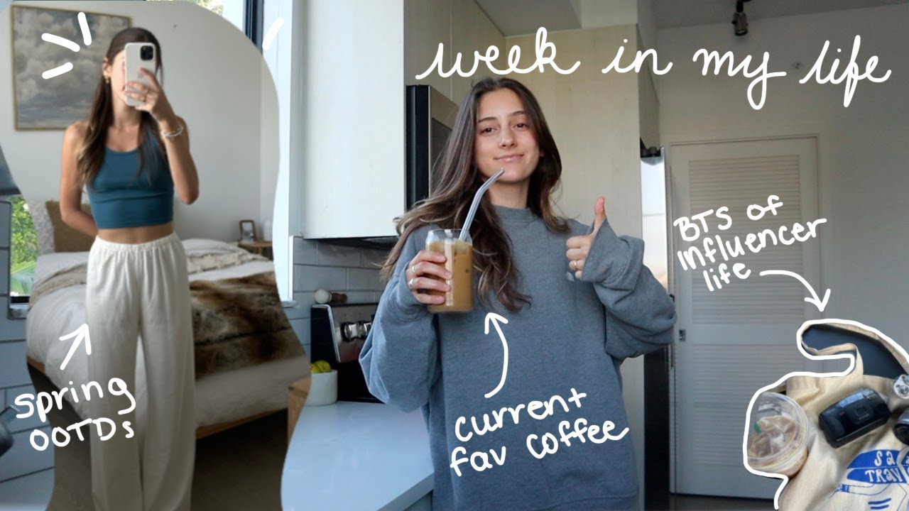week in my soflo life: apartment cleaning, running errands & BTS of IG/TikTok