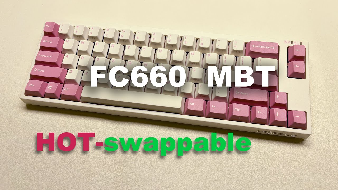 【keyboard Live】Leopold FC660 MBT｜hot-swappable Mod｜MMD HP 聖熊貓軸｜大Ｌ改熱插拔、軸下墊、夾心棉｜