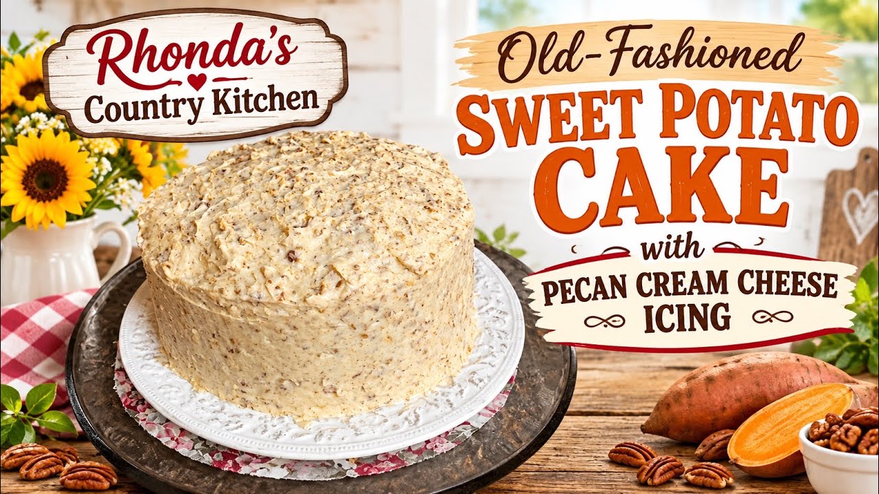Rhonda's Old Fashioned Sweet Potato Cake
