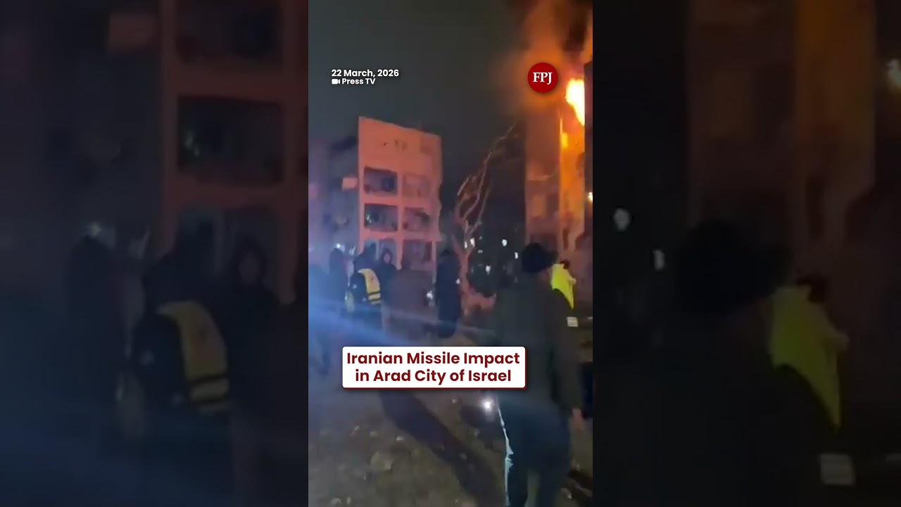 Иранская баллистическая ракета попала в Арад, Израиль | Повреждены здания, десятки ранены