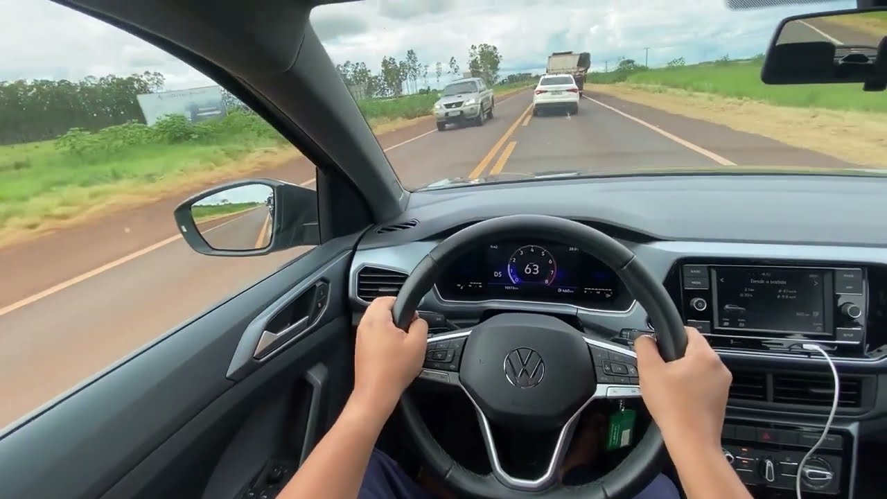 22 MINUTOS DE ESTRADA DE VOLKSWAGEN T-CROSS 1.0 TSI 🔥🔥🚀🚀🚀
