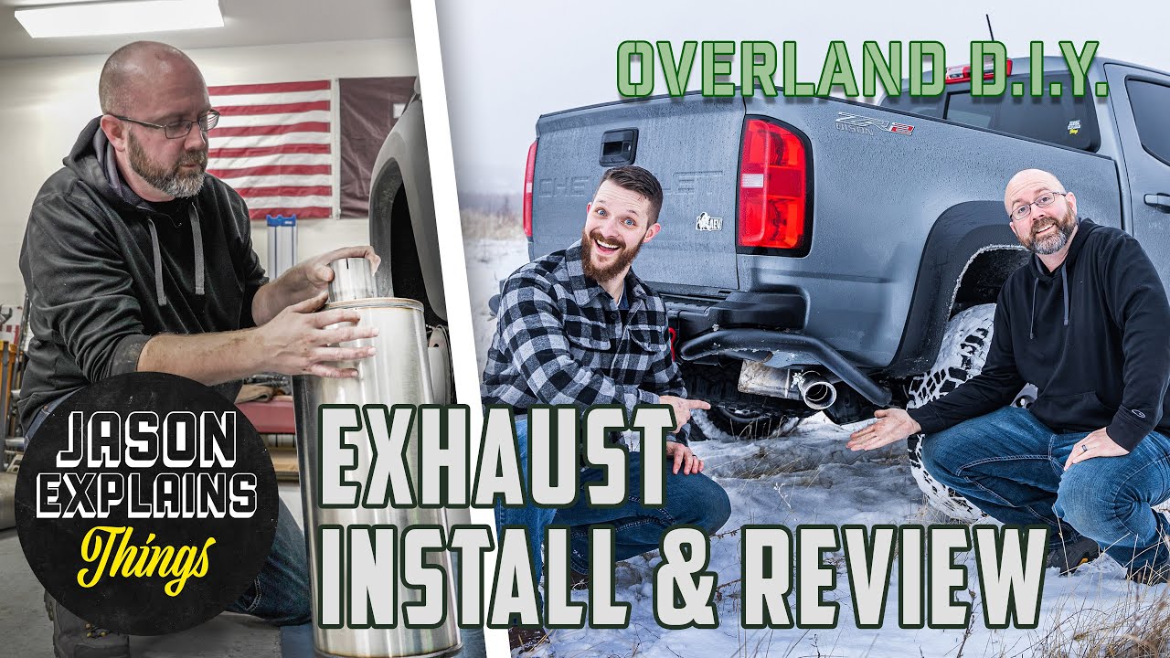 Chevy Colorado GM PERFORMANCE Exhaust Install and Review!