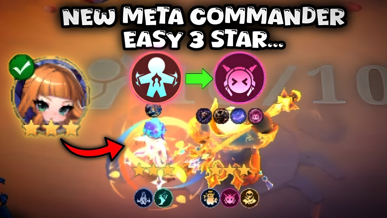 THIS COMMANDER IS BROKEN 🤯 EASY 3 STAR META | Magic Chess